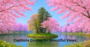 Captions Quotes for Beautiful Views