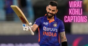 Virat Kohli Captions